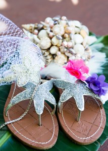 Beach Wedding Sparkly Starfish Sandals